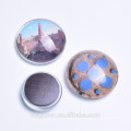 gifts crystal dome glass magnets for promotion